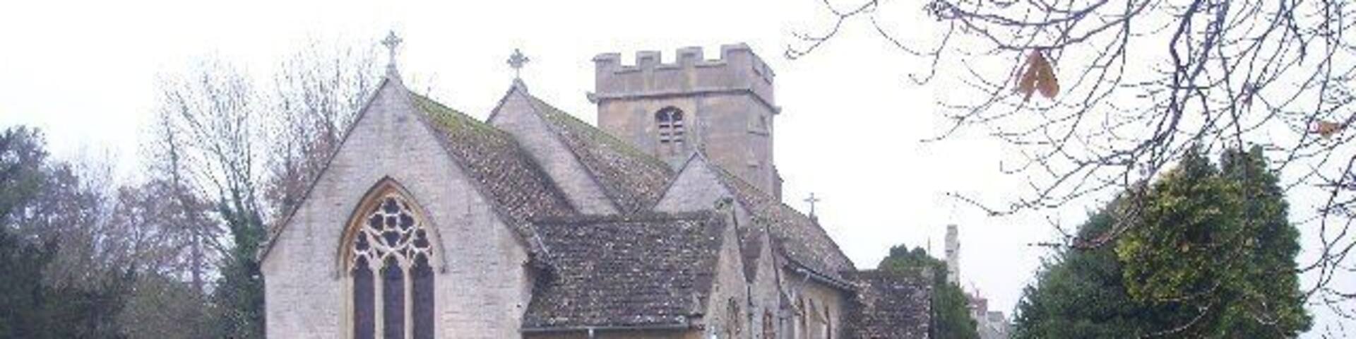 Down Hatherley Church. Dedicated to St Mary and Corpus Christi. For more information see: http://beehive.thisisgloucestershire.co.uk/default.asp?WCI=SiteHome&ID=2819