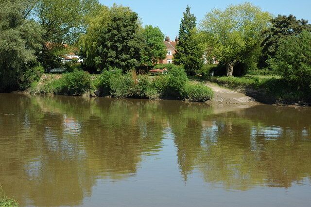 The River Severn at Quedgeley View across the River Severn from the Minsterworth bank.
