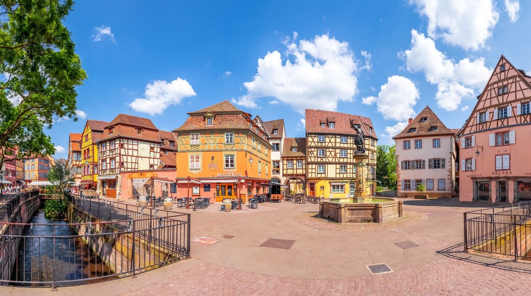 Marktplatz, Colmar, Elsass, Frankreich