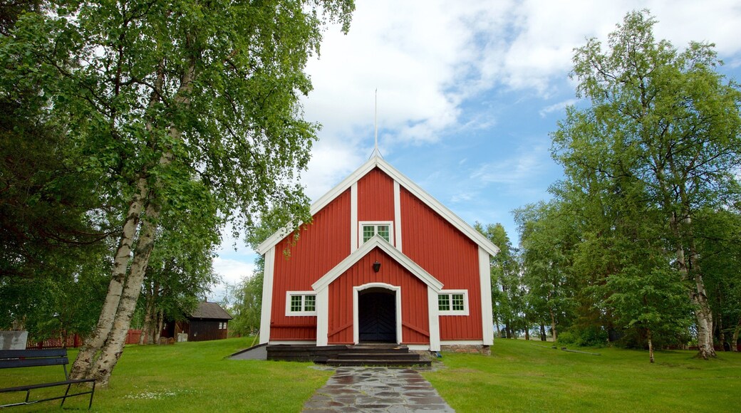 Northern Sweden which includes farmland