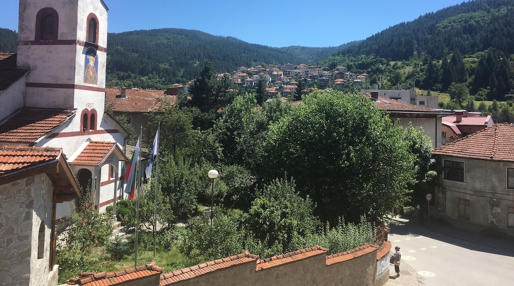 Beautiful Devin nestled in the Rhodope mountains - a spa town and a perfect base for exploring the nearby Yagodinska & Devil's throat caves