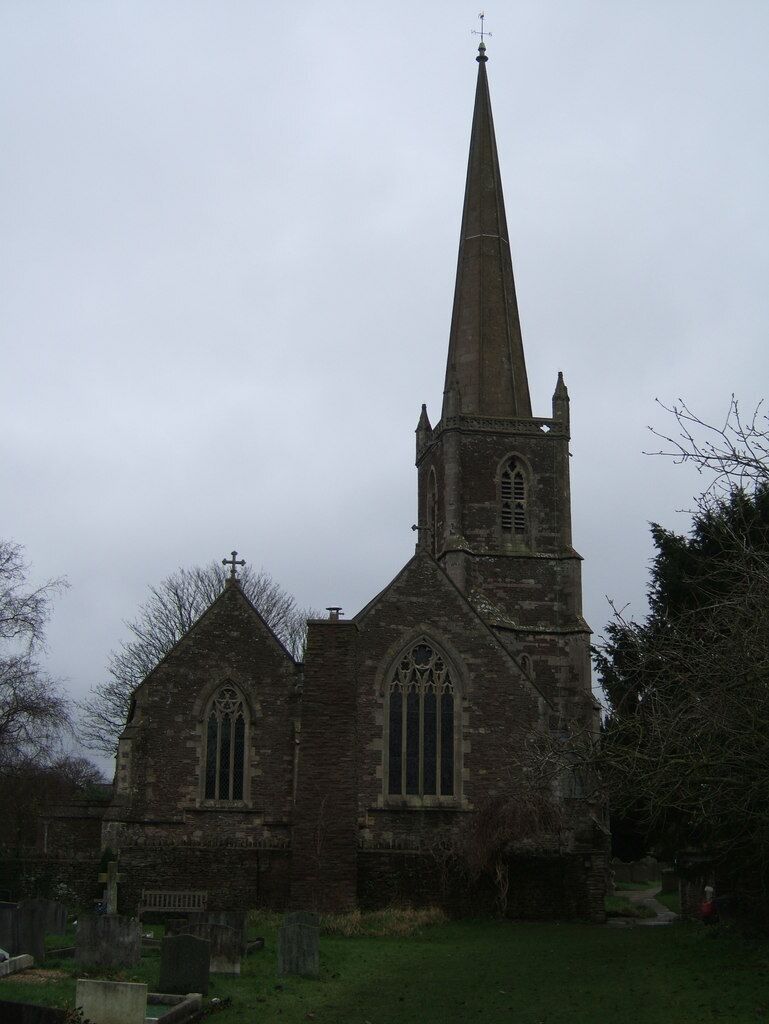 Parish church of St Michael the Archangel, Winterbourne, South Gloucestershire, England, seen from the west