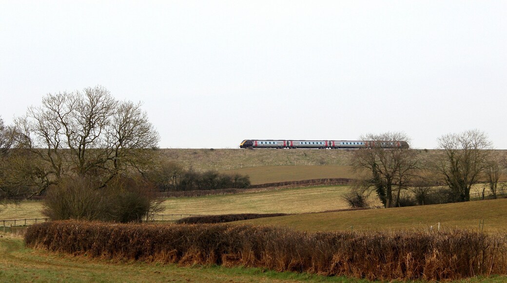 Approaching Winterbourne Viaduct