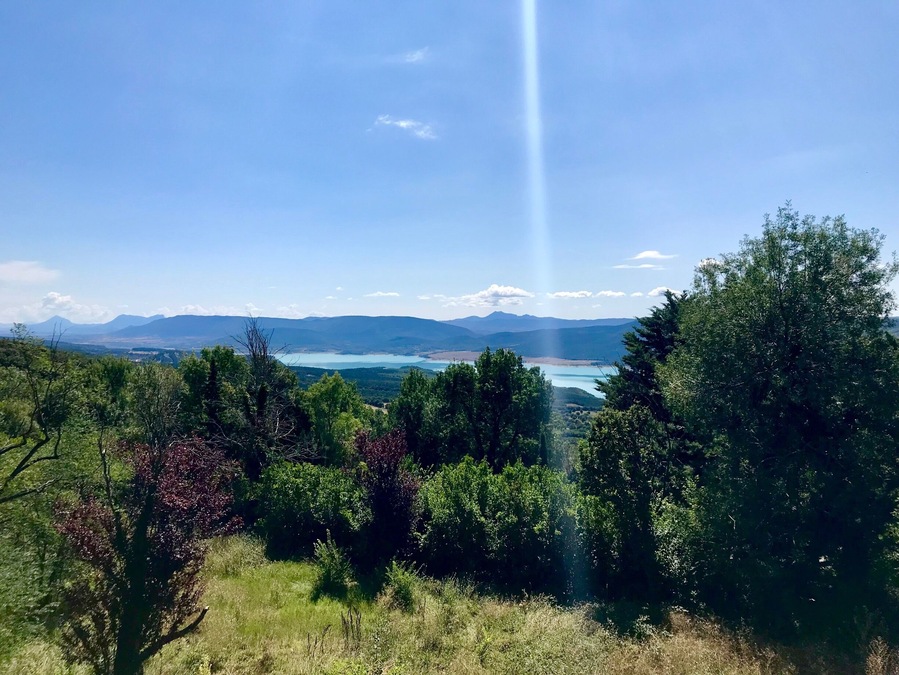 The Monestary of Leyre is worth visiting for the view alone. Located on a mountain top, you get a beautiful view of the Spanish countryside.