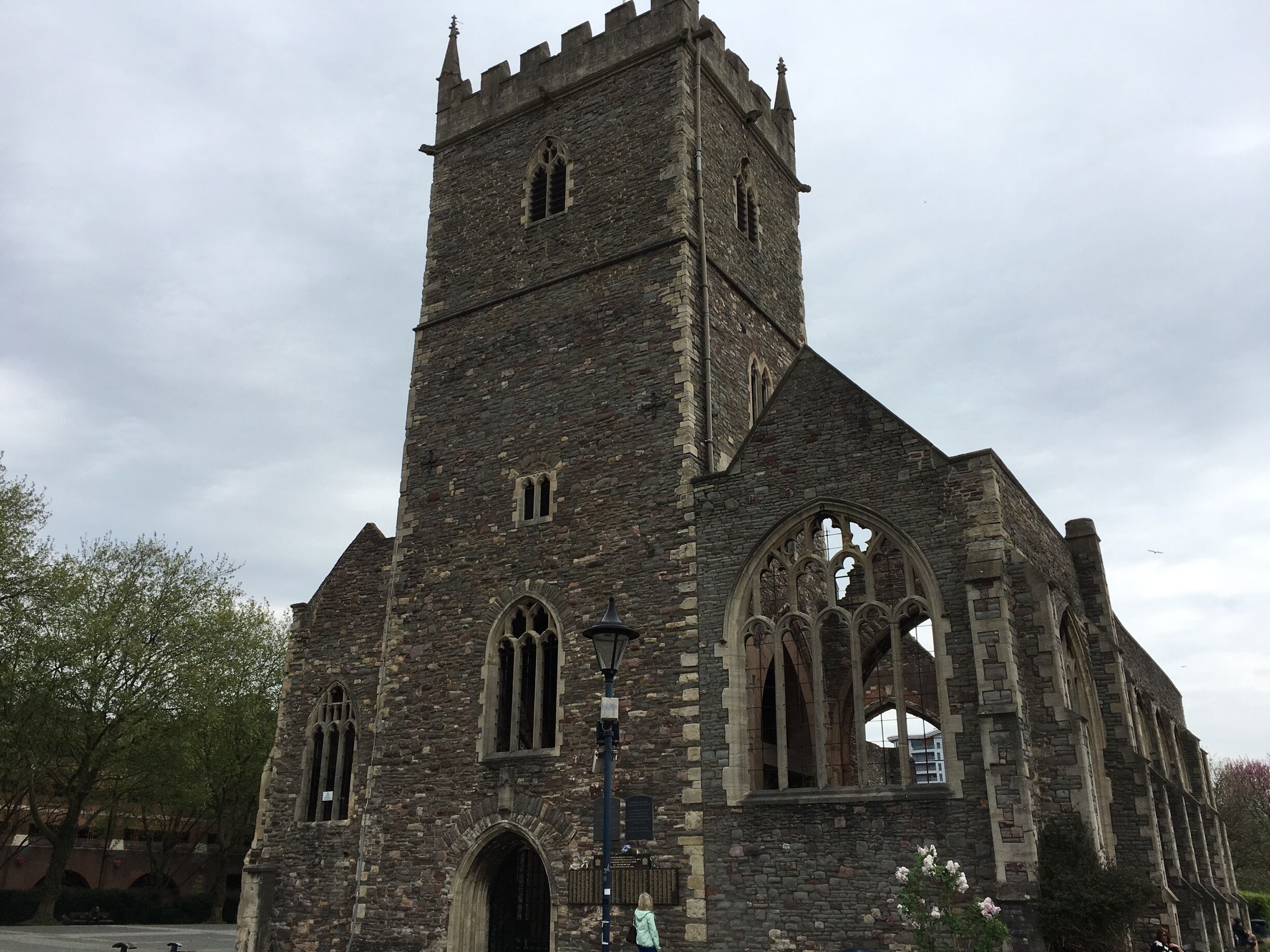 Old castle near Bristol town centre 