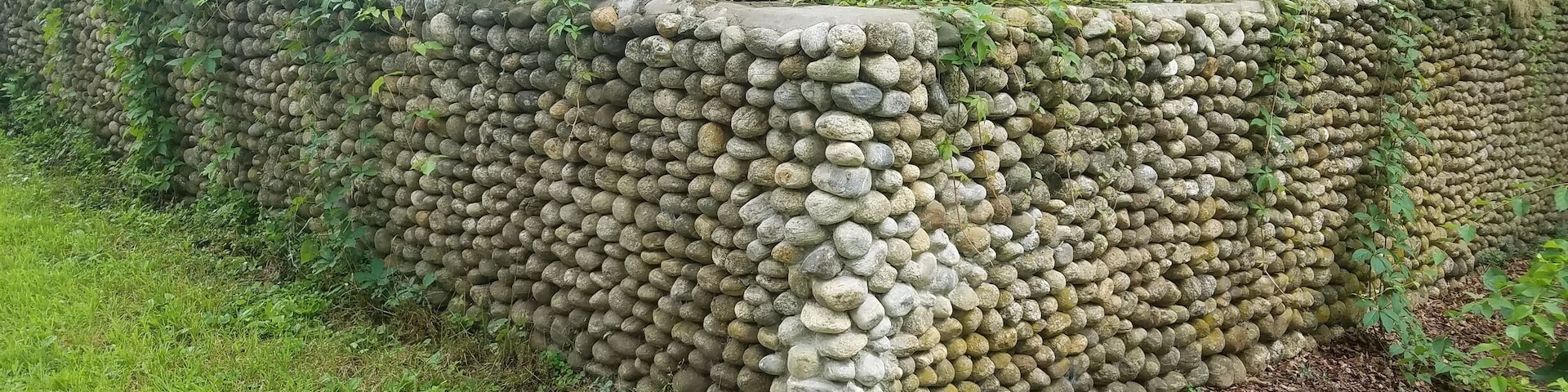 Old foundation at the common