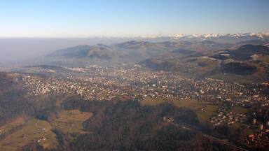 Aerial View of St. Gallen