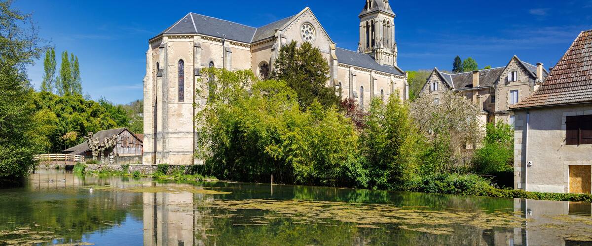 Church of Saint-Sulpice in Le Burge