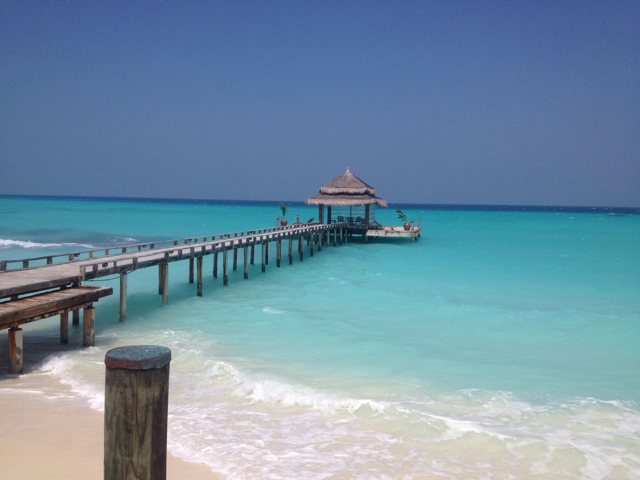 You can have a romantic meal for 2 at the end of this jetty, how cool is that?!