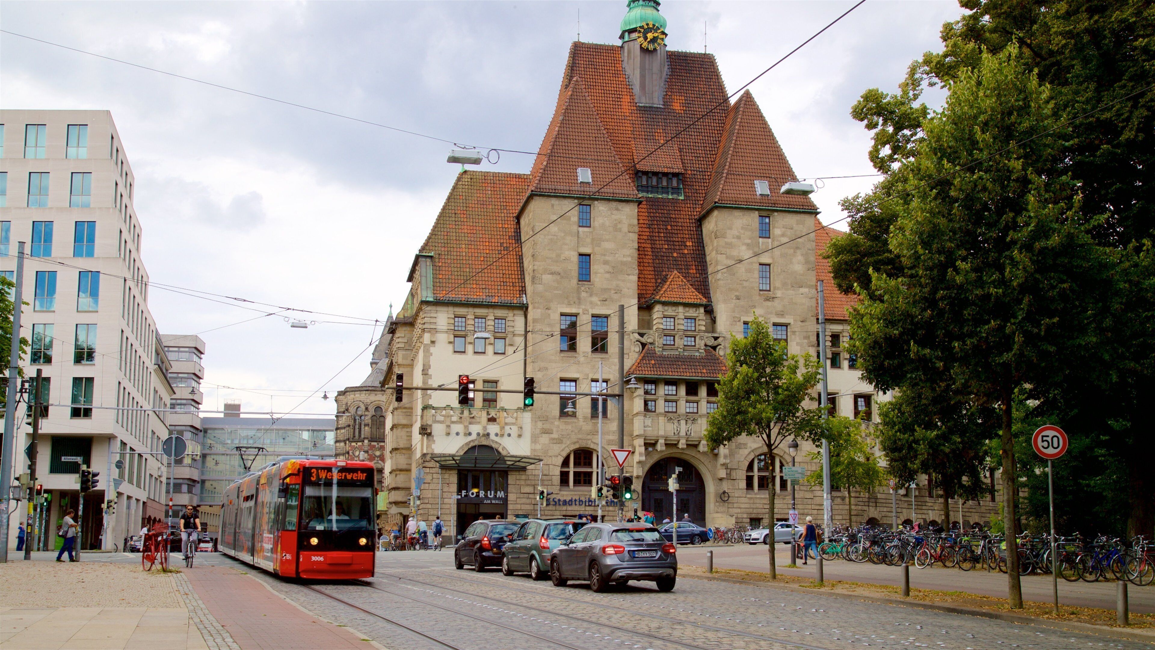 Bremen showing railway items