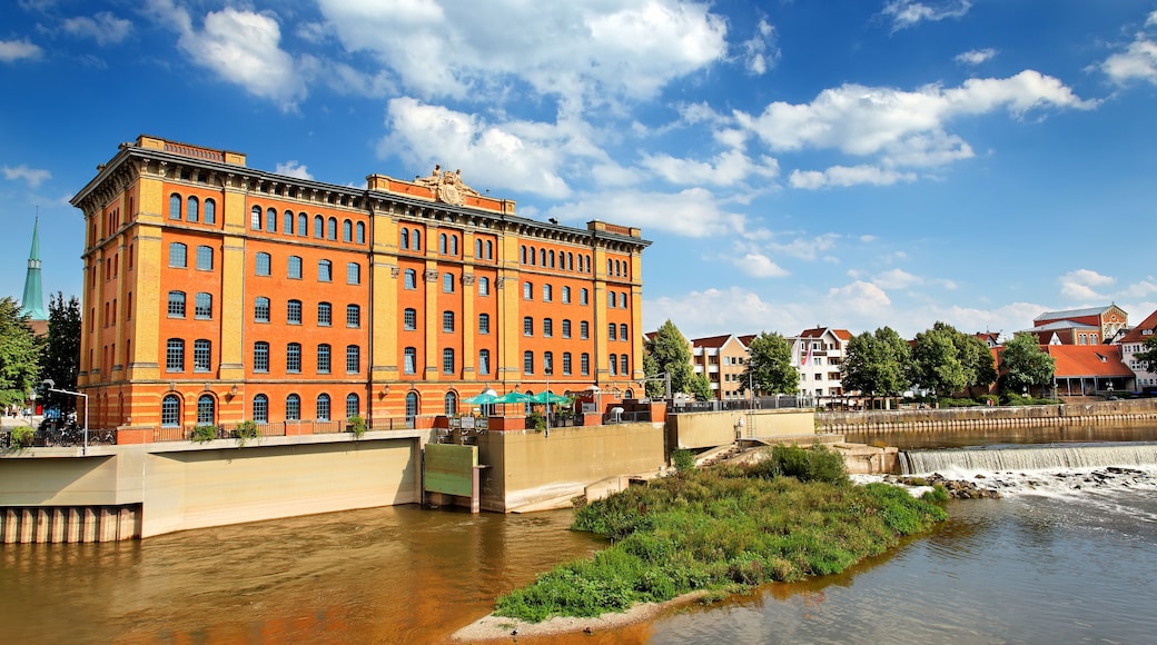 Die Pfortmühle in Hameln, Deutschland