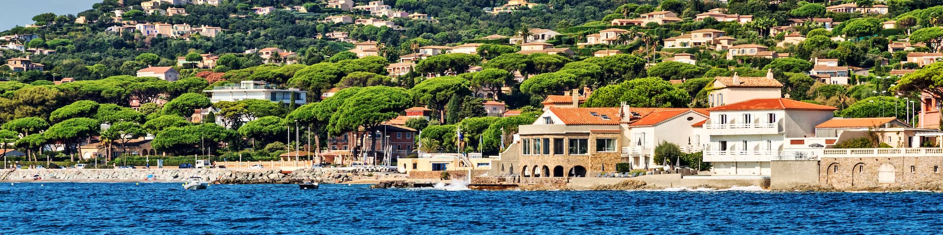 Hill sainte-maxime bay cote d'azur france coast mediterranean city forest, Shutterstock ID 560227690, SF SSA Case with Manager Approval: Case 07151371, Job: Prepay credit, Client/Licensee: , Other: