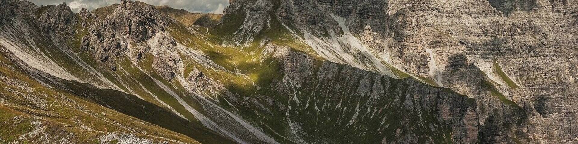 August 2017
Schlicker Seespitze, Kalkkoegel, Stubai Alps, Austria
Schlicker Seespitze is with its 2.804 meters altitude the highest peak of limestone range called Kalkkoegel. It consists of the true Dolomite and hence also called the North Tyrolean Dolomites resembling the more famous mountains in the South Tyrol land in Italy. You can reach the wonderful panorama trail using the Schlick 2000 lift from the village of Fulpmes just in the entrance of the Stubaital valley. It is the first major valley on the right when riding from Innsbruck to Italy via the Brenner saddle.