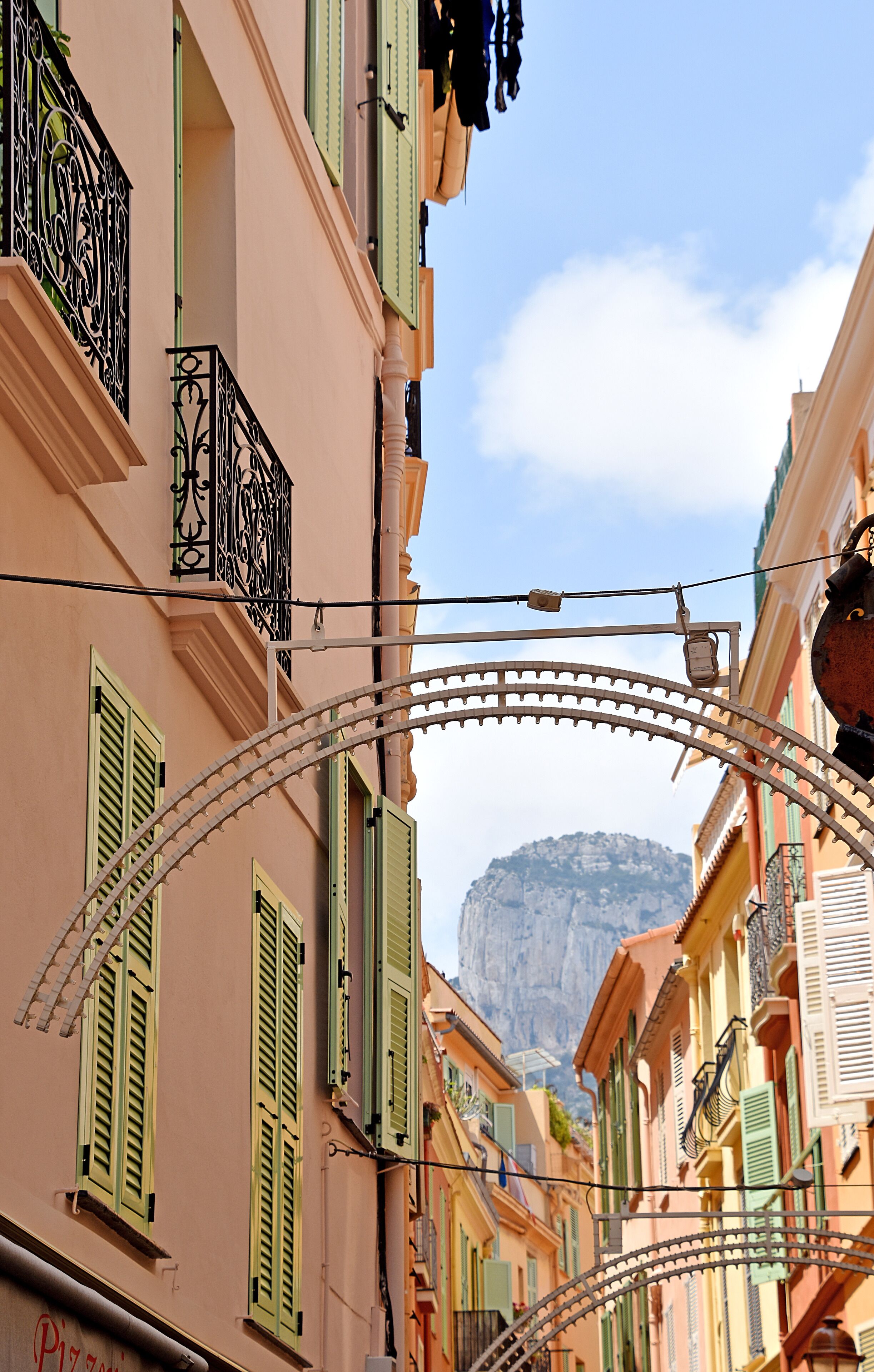The streets of Monaco.