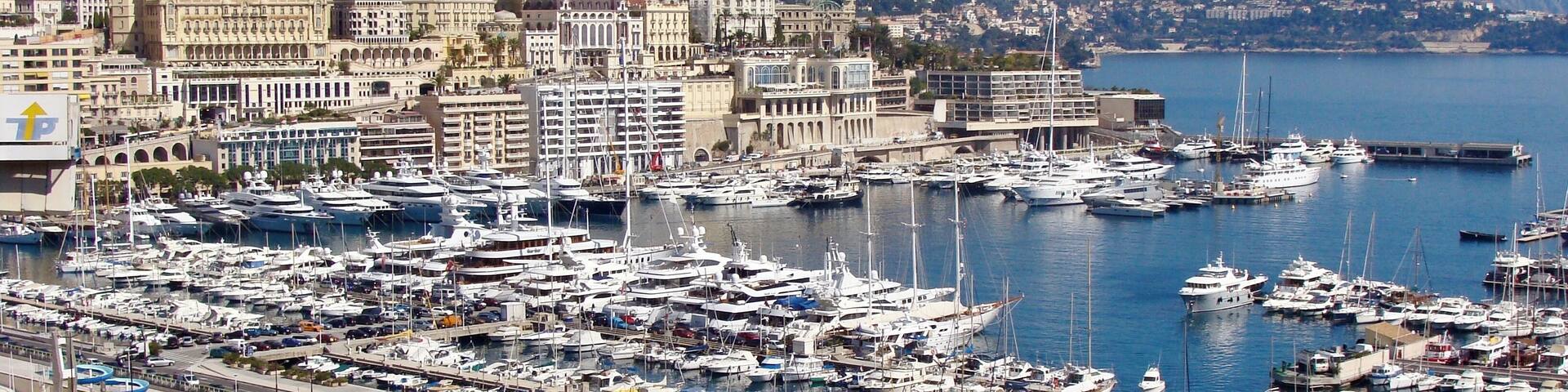 At Port Hercule, Monaco (Mar 2008).