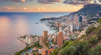 Monaco. Cityscape image of Monte Carlo, Monaco during summer sunset.