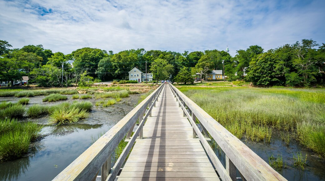 Uncle Tim's Bridge, in Wellfleet, Cape Cod, Massachusetts.