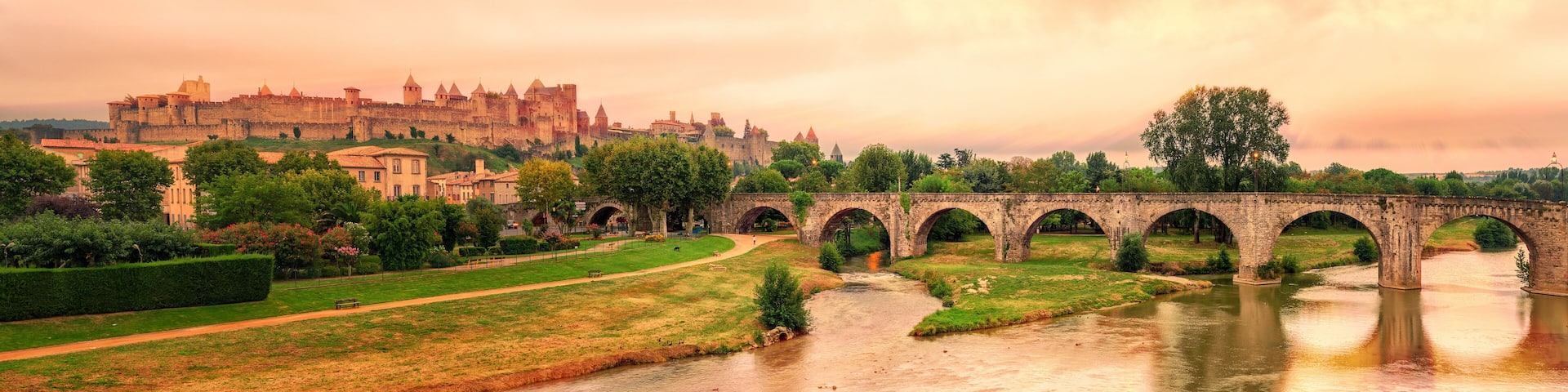 Cite de Carcassonne, Languedoc-Roussillon, France