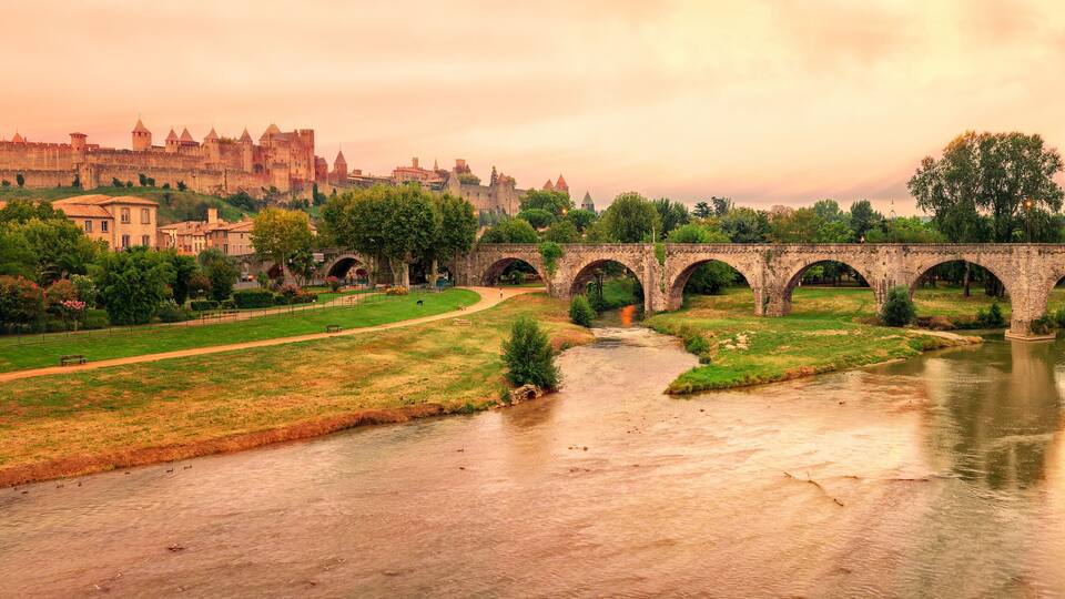 Cite de Carcassonne, Languedoc-Roussillon, France