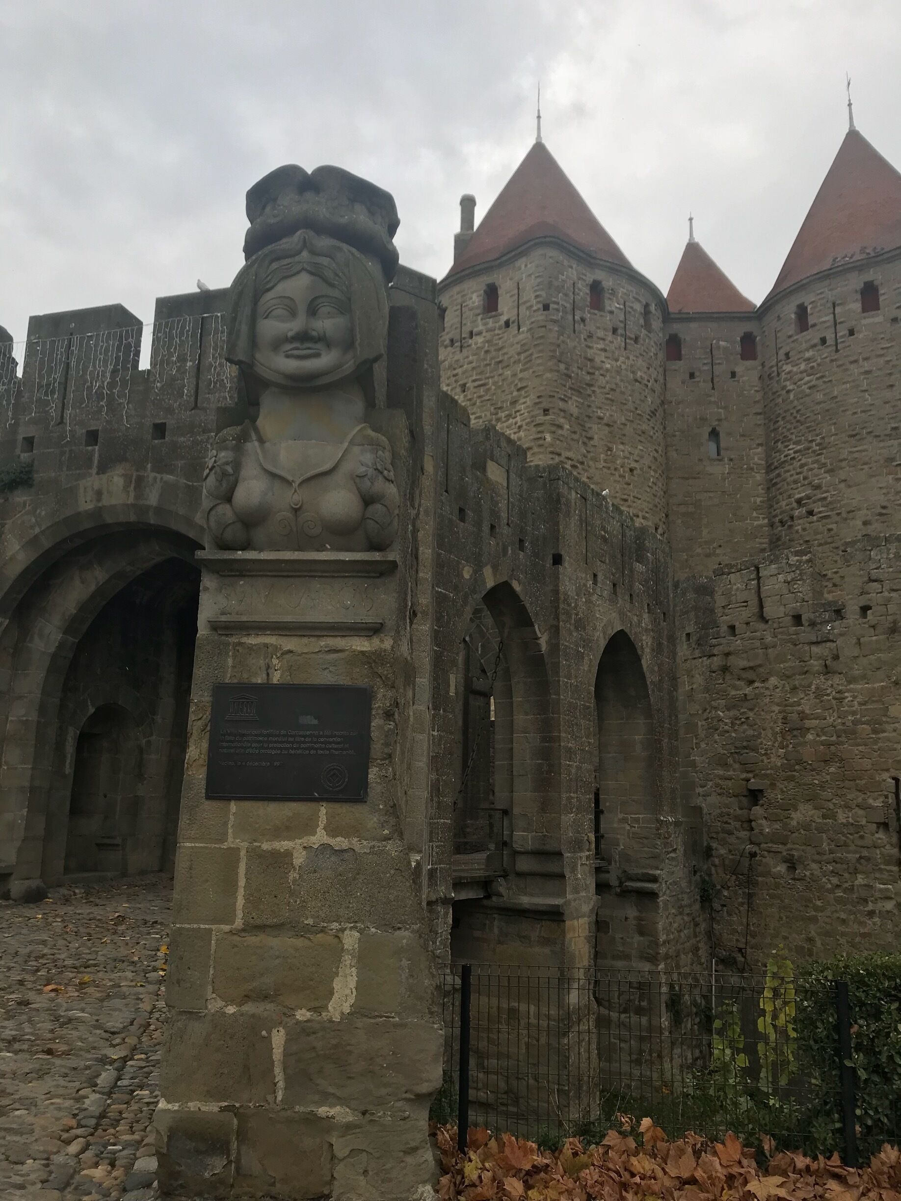 Entrance to Medieval Citê de Carcassonne, France 🇫🇷 