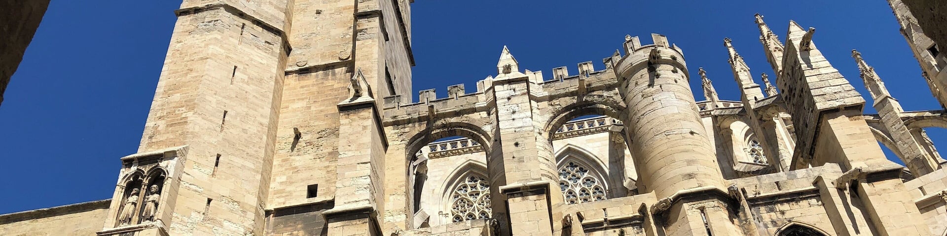 Narbonne Cathedral, great gargoyles