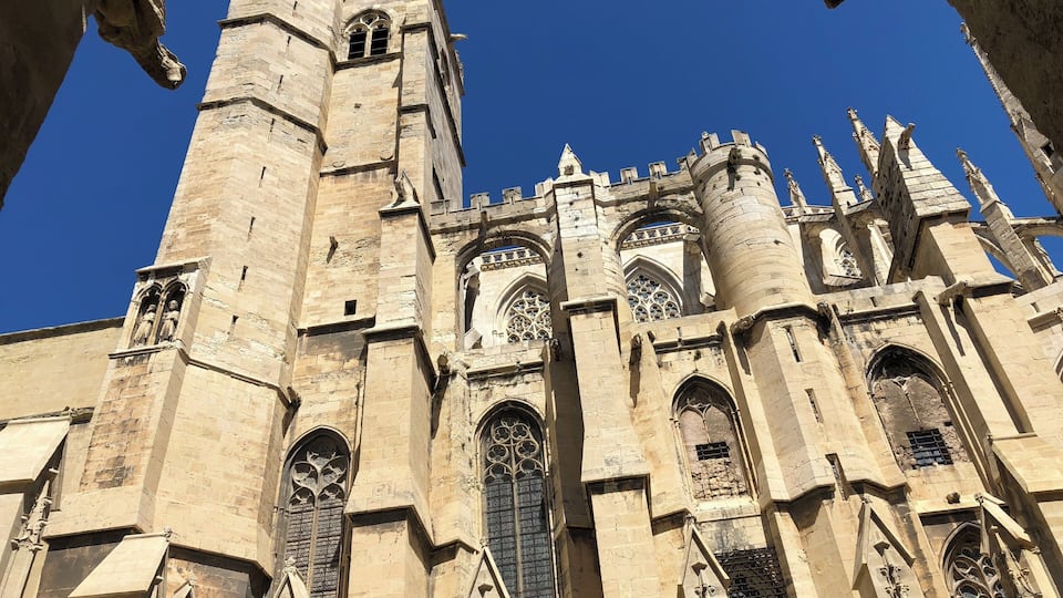 Narbonne Cathedral, great gargoyles