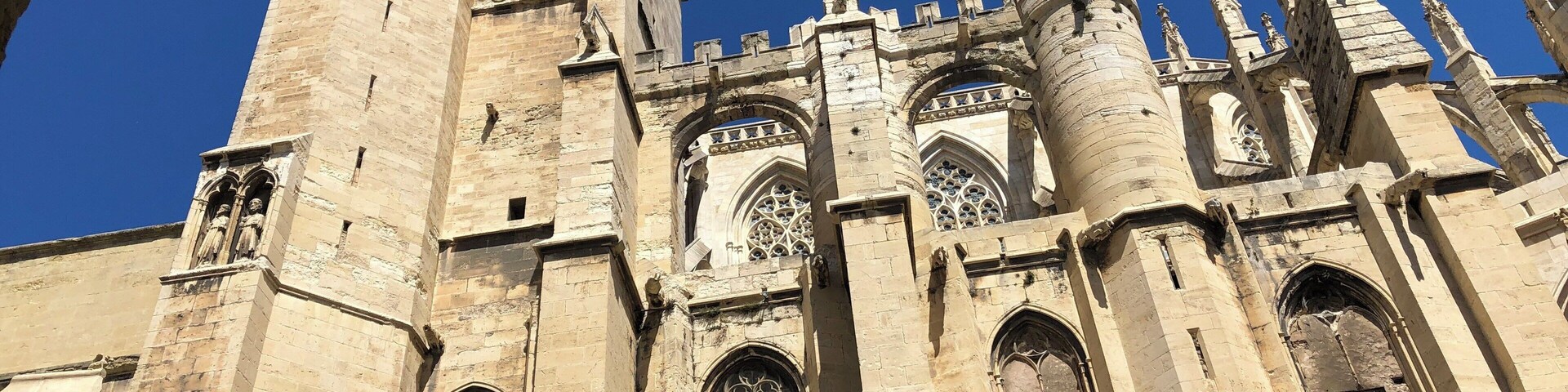 Narbonne Cathedral, great gargoyles