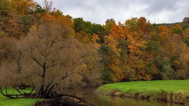 Somewhere near here on a trip from Mauston to Viroqua Wisconsin I stopped here. Haven't been able to figure out where exactly I was though, lol... Worth the stop though, beautiful!