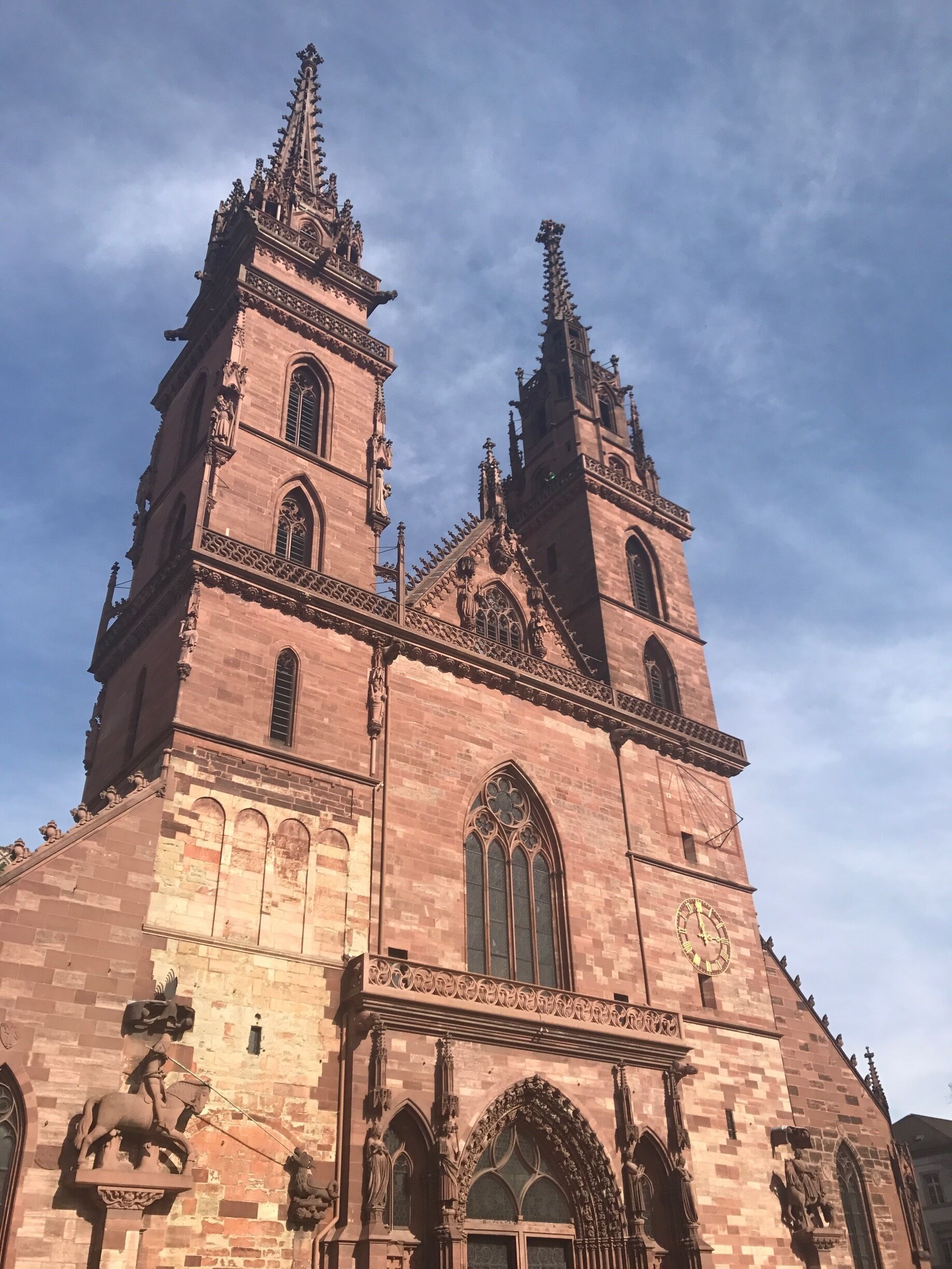 One of the most beautiful places I've seen so far in Basel! Wish I knew German so I could learn more about this place!