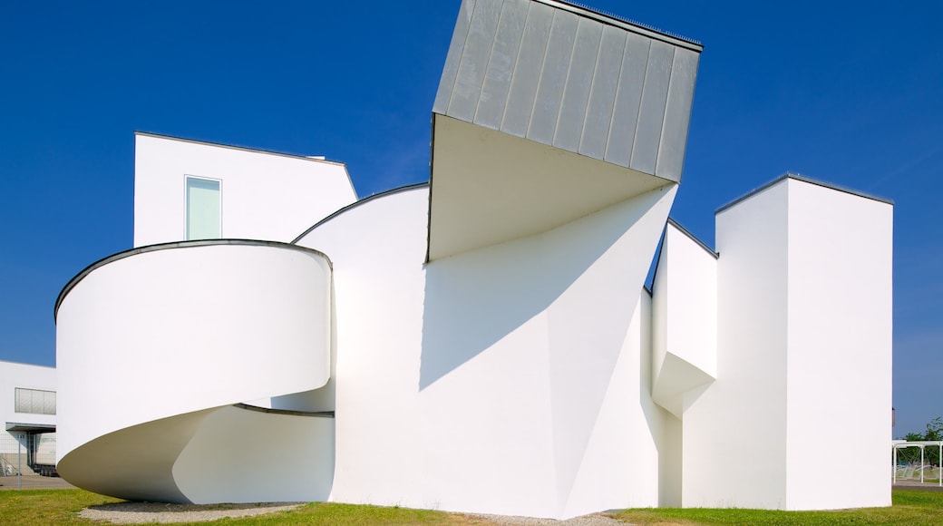 Basilea que incluye arquitectura moderna