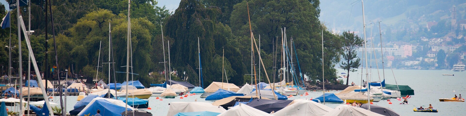 Lake Zurich featuring a bay or harbor