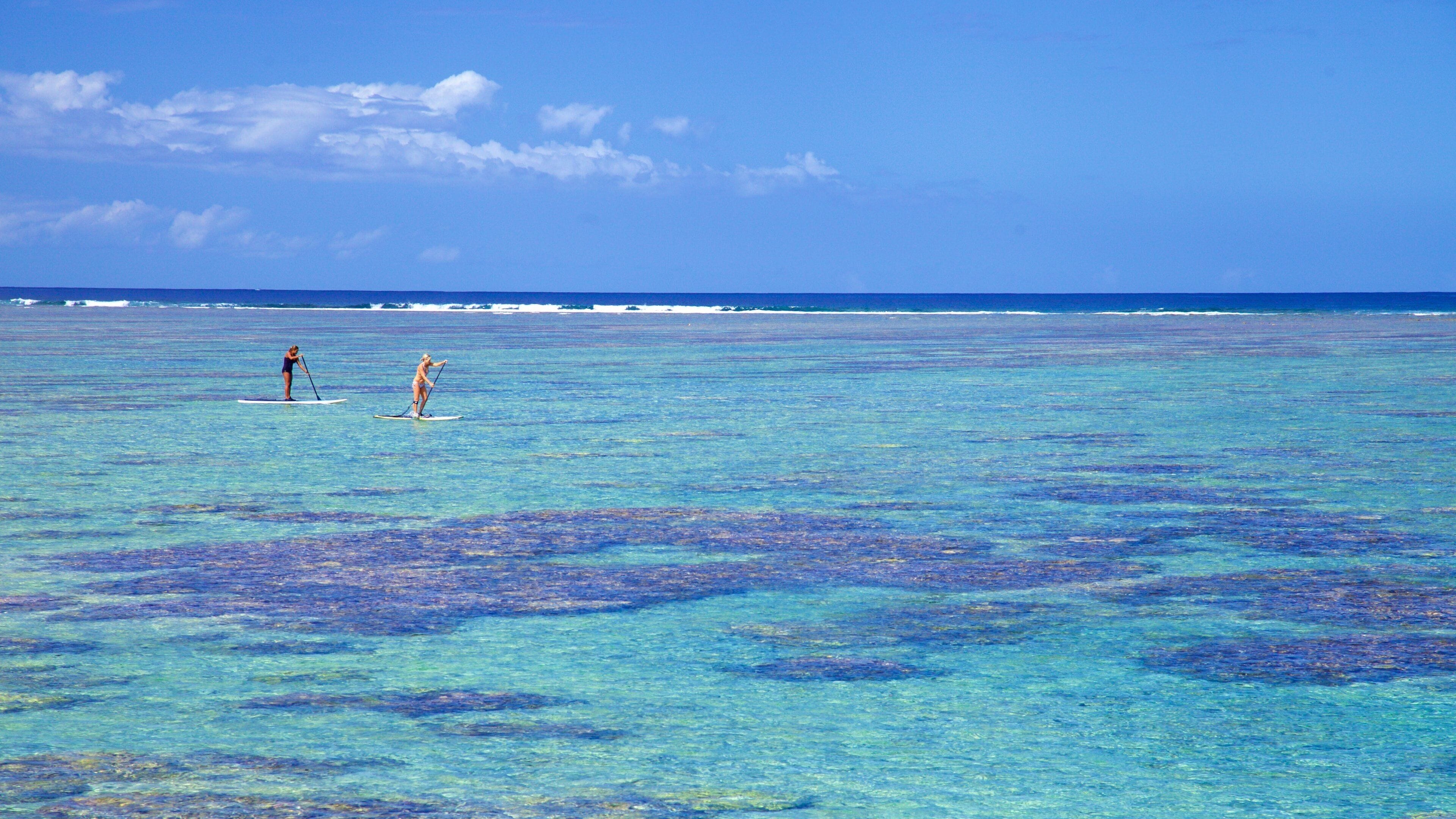 La Saline Les Bains som inkluderer korallrev