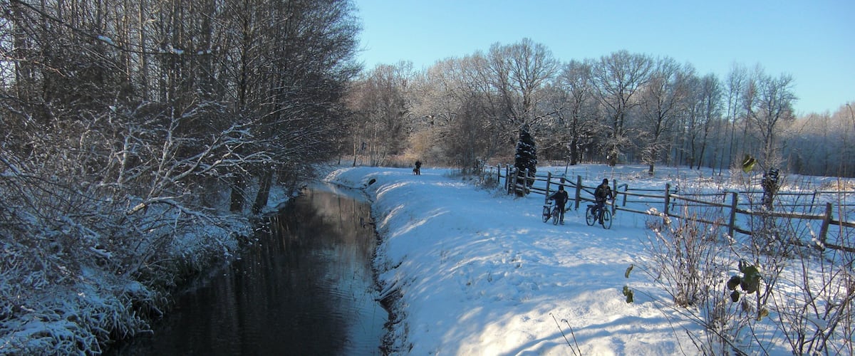 Schlaggraben im Winter