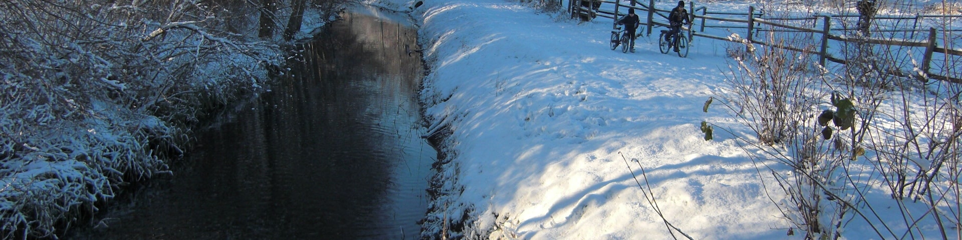 Schlaggraben im Winter