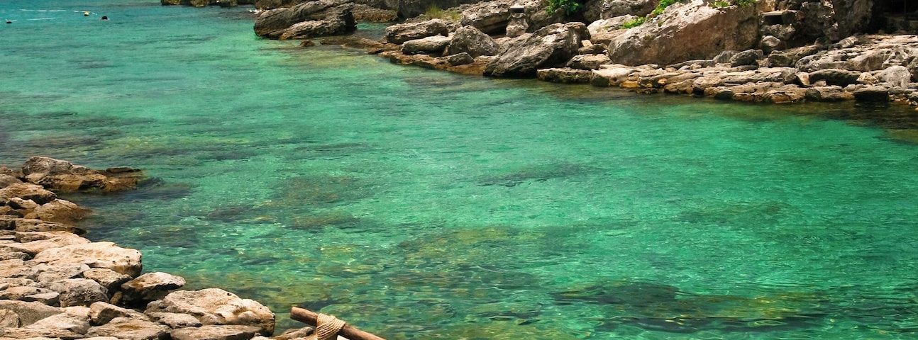 Ecological park and resort in the mayan riviera - Cancun. Mexico