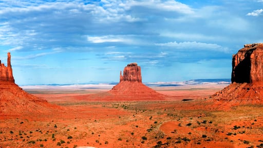 monument valley formations panorama