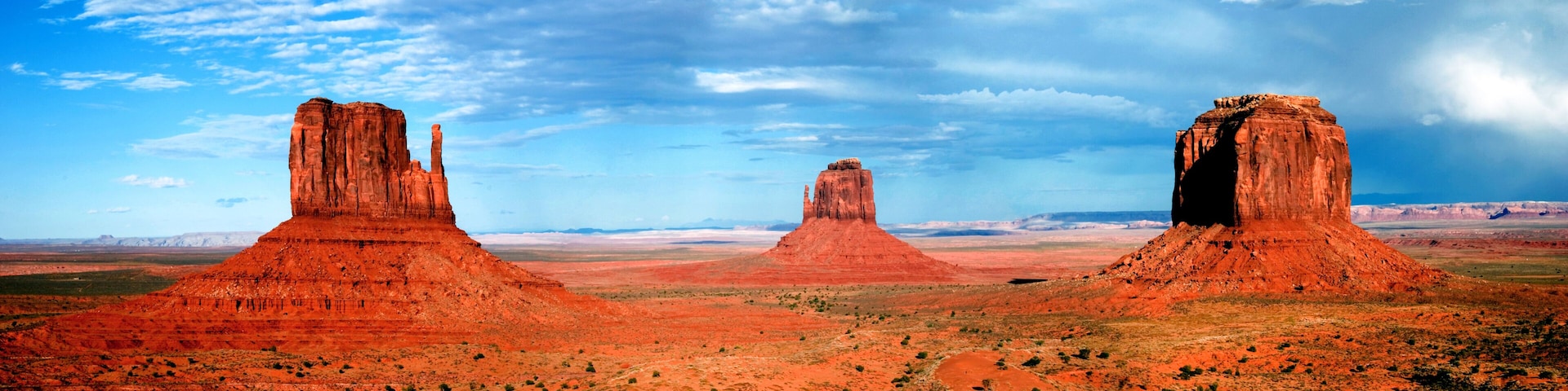 monument valley formations panorama