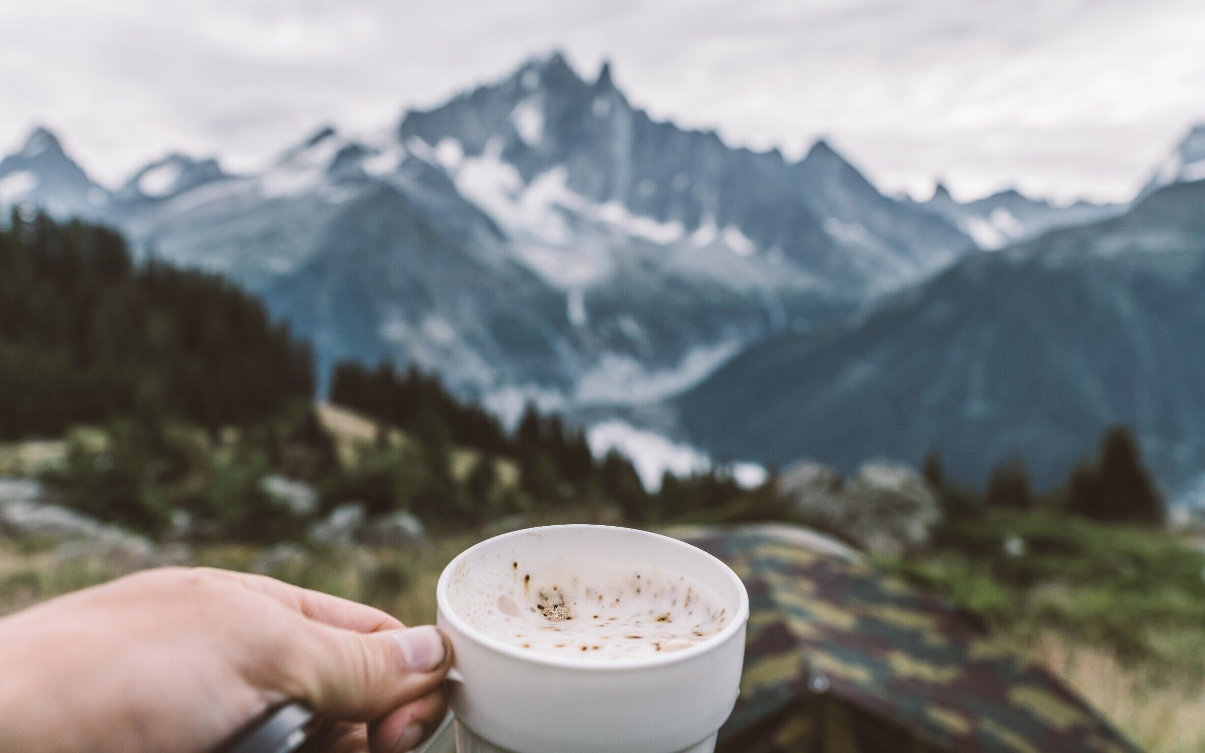 A perfect morning it is. Coffee in the mountains just outside the tent. #troveon #camping #wanderlust #outdoors #hiking