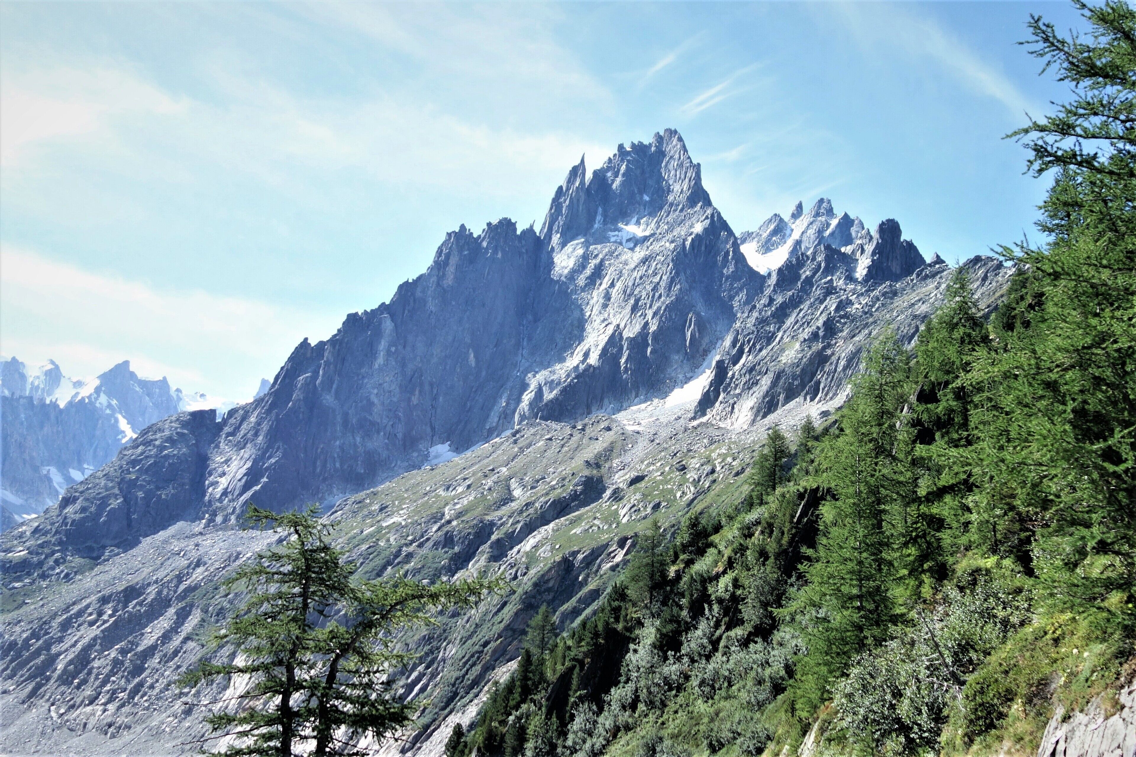A rack and pinion railway brings you to from Chamonix to the Montenvers site (and the ‘Mer de Glace’ glacier) at 1913 m, offering beautiful views along the route.  #GreatOutdoors  #TroveOnTuesday  #Nature  #Trovember