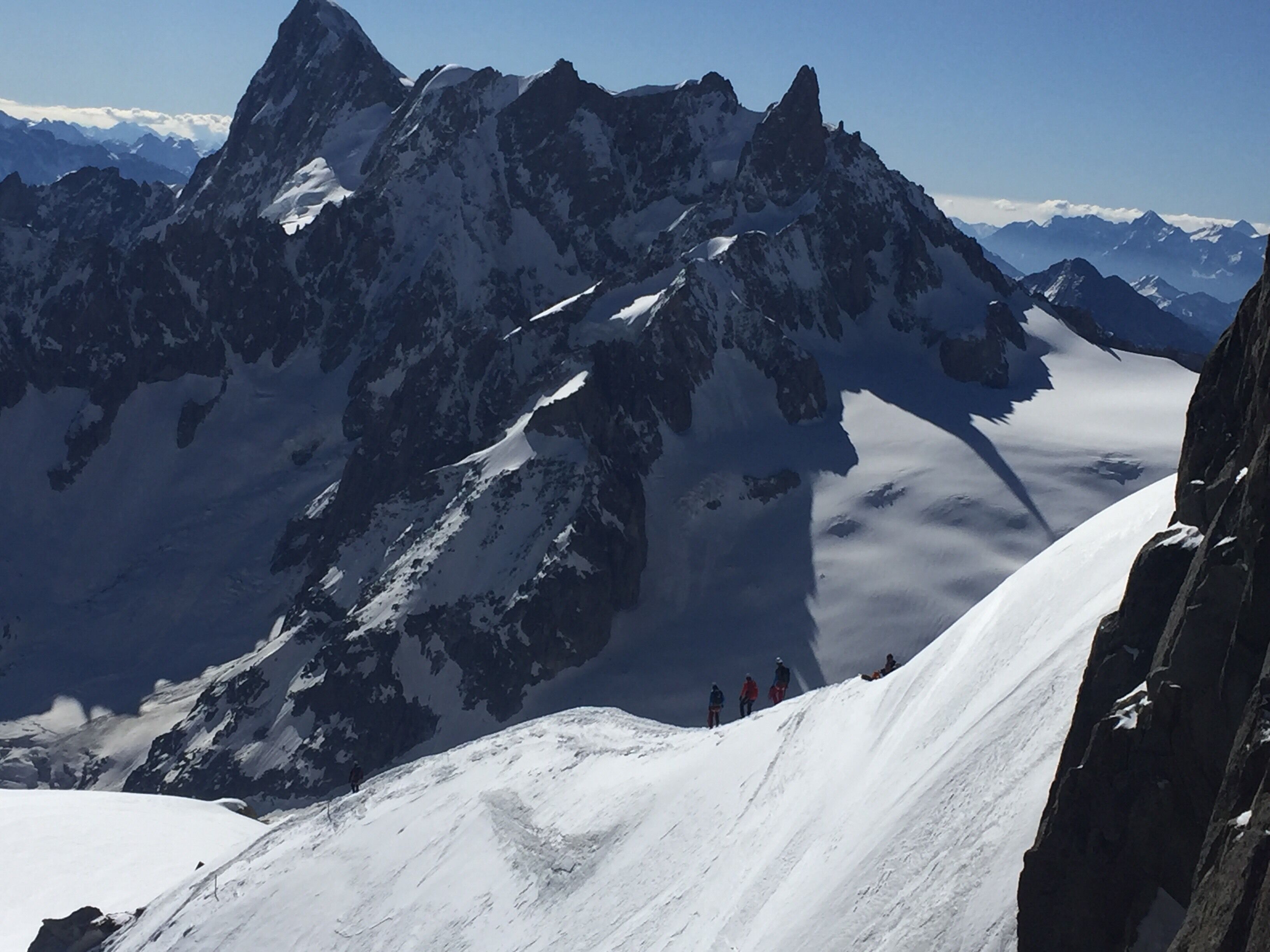 Another perspective of the peaks at the top.
Photo by daughter Tami, currently in France 🇫🇷