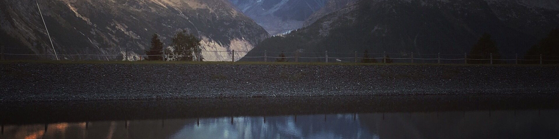 An incredible place to spend the night, stay in the refuge or camp nearby, the views of the Alps are utterly epic.