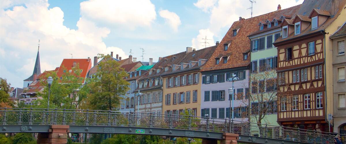 Bas-Rhin which includes a city, a river or creek and a bridge