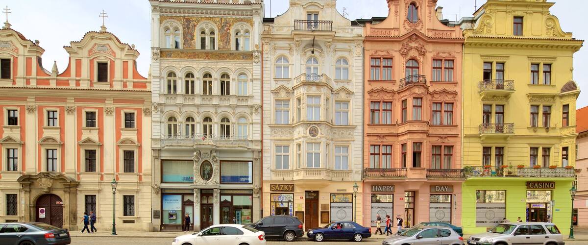 Plzen which includes a city