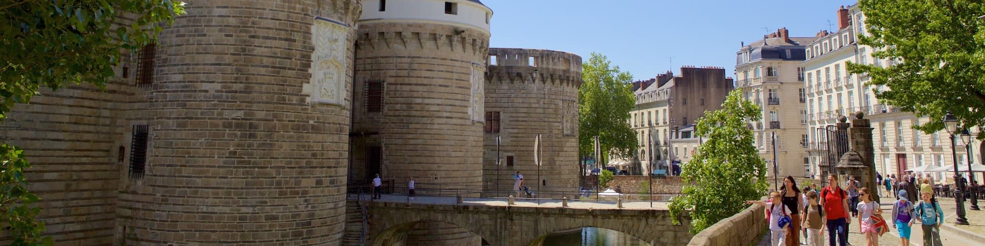 Nantes montrant patrimoine architectural et patrimoine historique