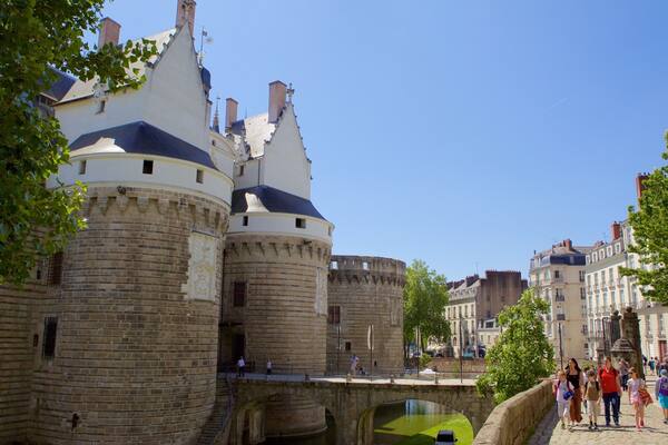 Nantes montrant patrimoine architectural et patrimoine historique