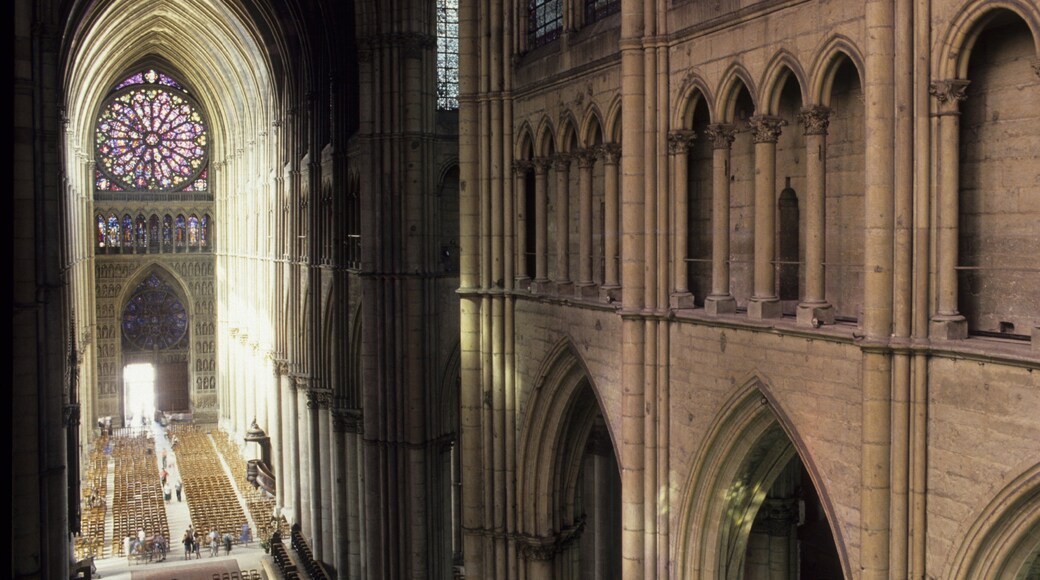 Marne which includes a church or cathedral, interior views and religious aspects