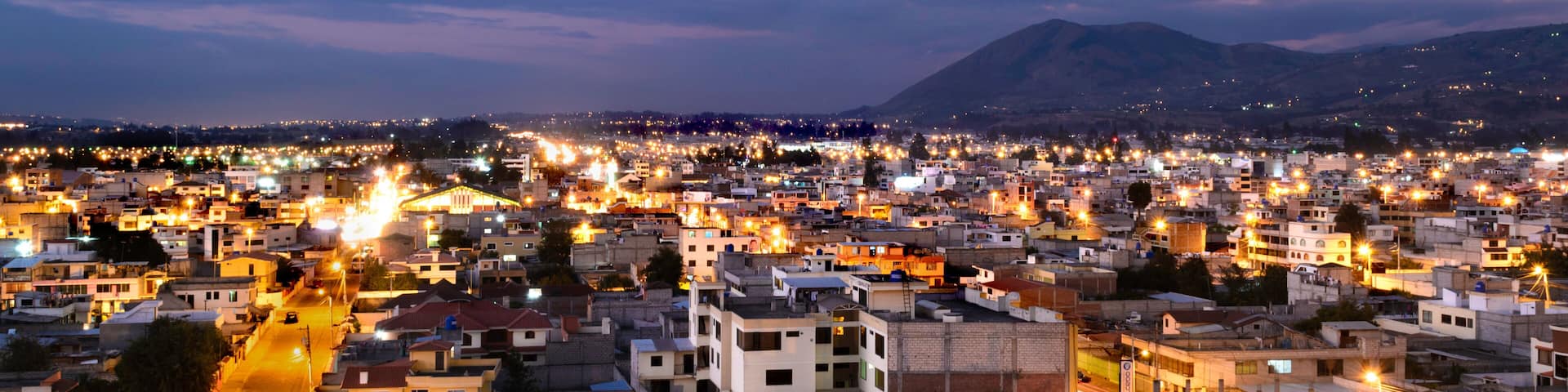 Panorámica Salcedo, Cotopaxi, Ecuador.