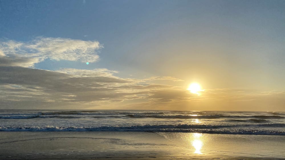 Sunset on Pochomil Beach. #nicaragua #pochomil