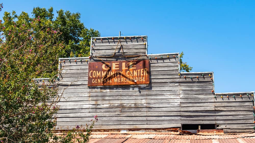 rural town in texas