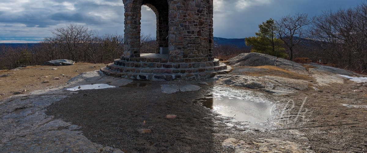 Mt Battie Tower @Sunset